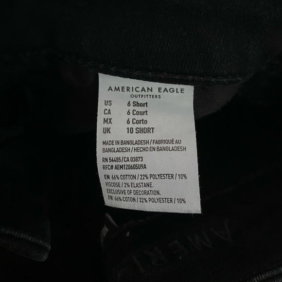 American Eagle Jeans (Size 6 short) - Picture 4 of 4